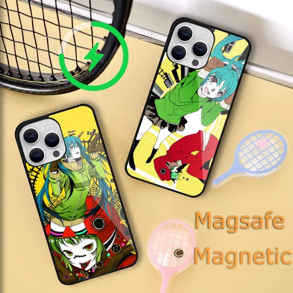 

Matoryoshka Vocaloid Phone Case For iPhone 15 14 13 12 11 Plus Pro Max Magsafe Magnetic Wireless Charging