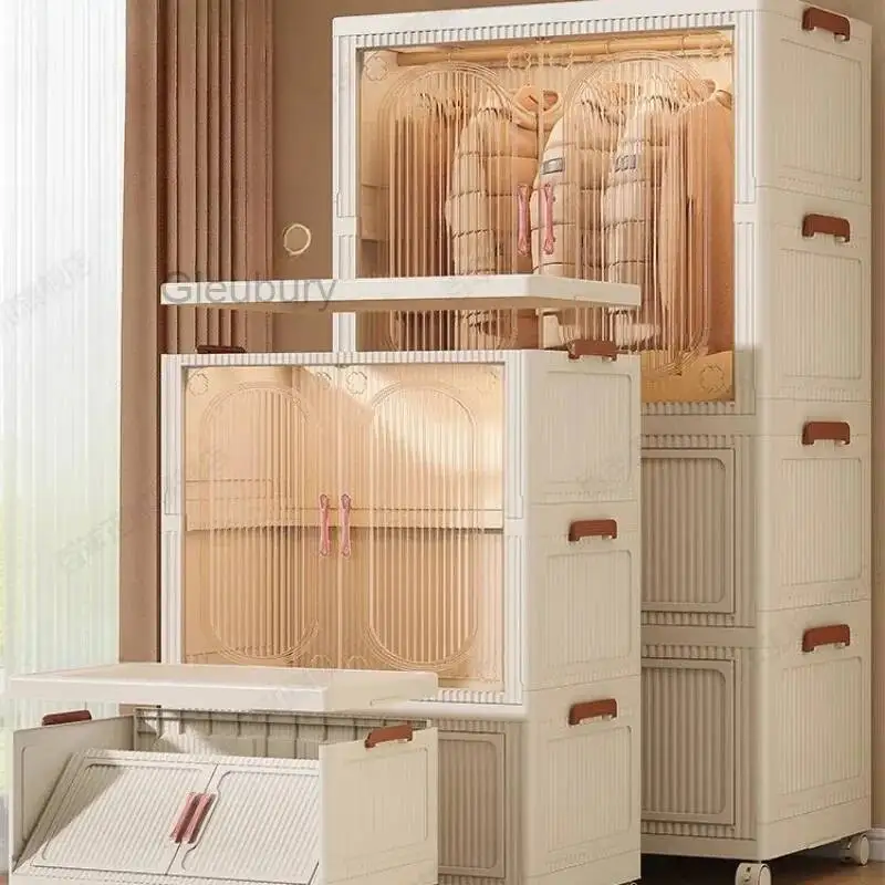 Exterior Cheap Wardrobe Minimalist Living Room Armable Makeup Organizer Wardrobe Modular Wearable Guarda Roupa Home Furniture