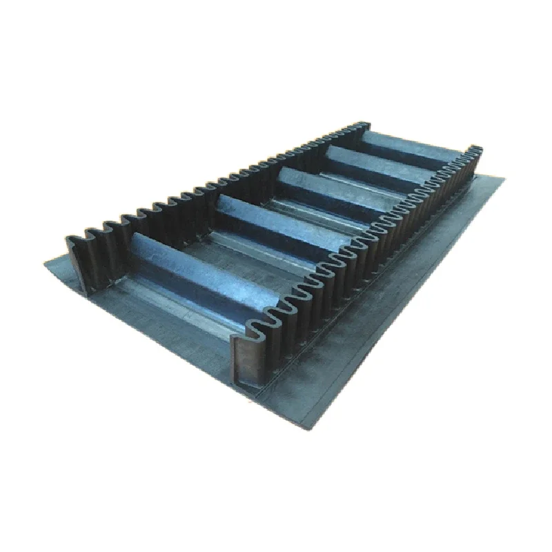 New High-Angle Agriculture Belt Conveyor with Baffle for Conveying