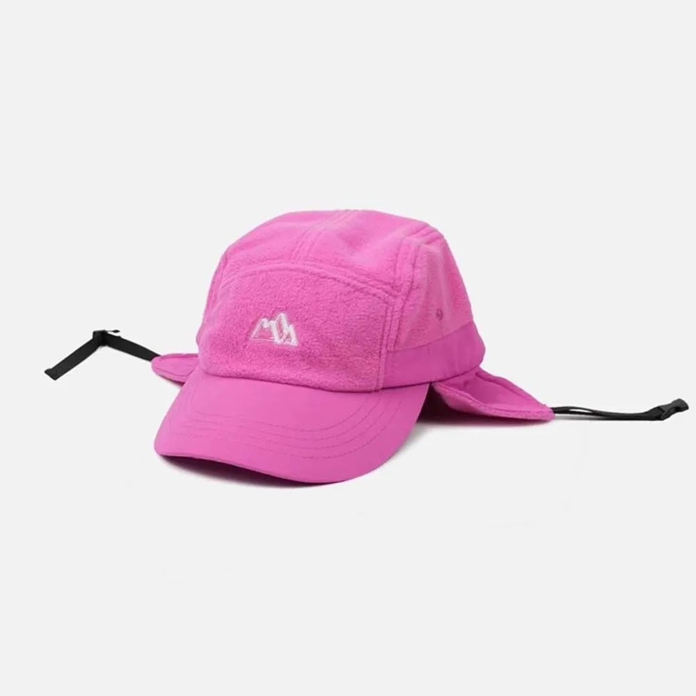Japanese Style Ear Protection Cap Lightweight Multi-functional Earflaps Visor Hat Thickened Polar Fleece Windproof Pilot Cap