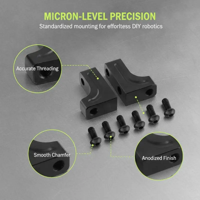 1Set Plastic Servo Mount Bracket For 1/10 RC Crawler Car Axial SCX10 90047 Wrangler Upgrade Parts