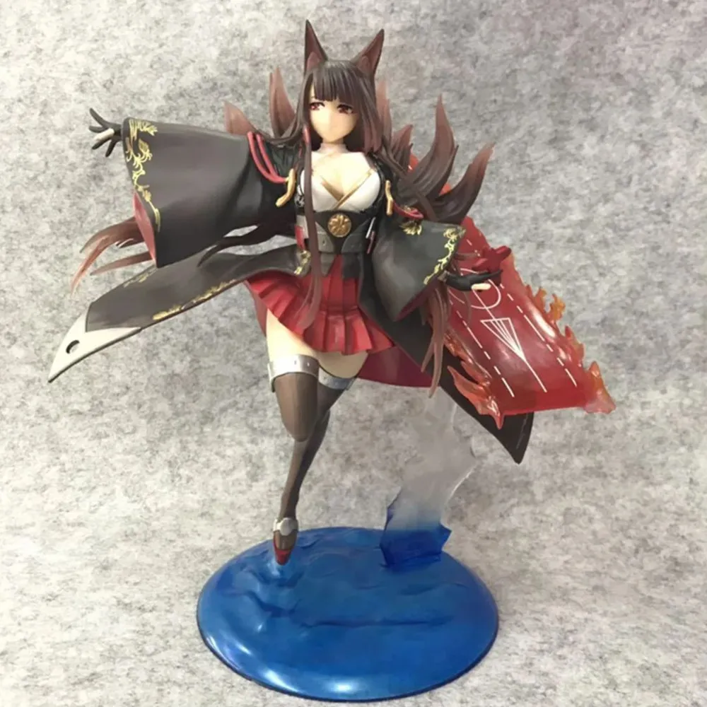 26CM Game Azur Lane Akagi PVC Action Figure Anime Sexy Girl FigureS Collection Model Toys figurine Doll Gift model doll