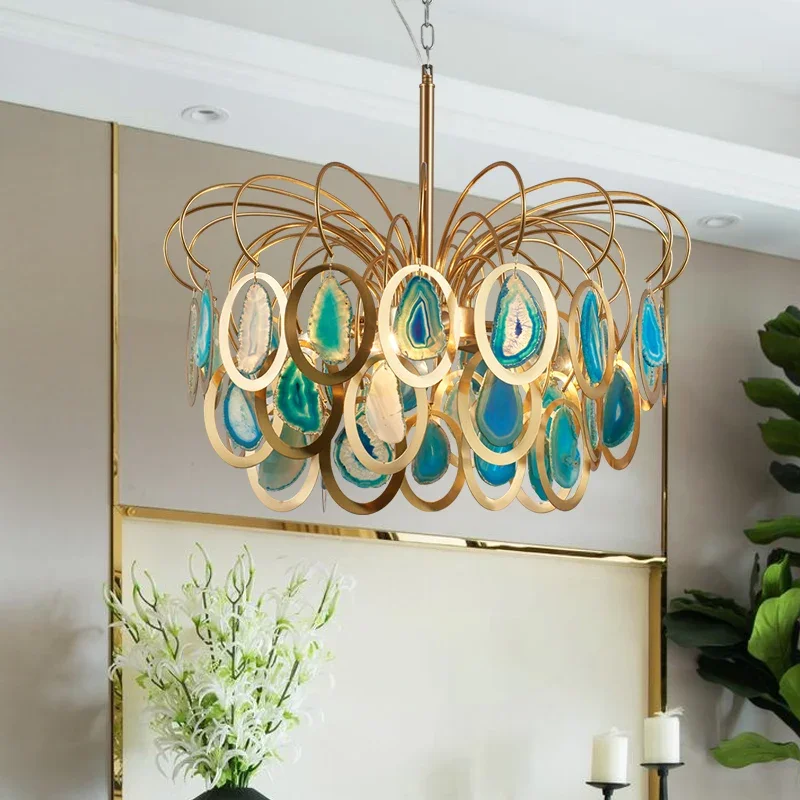 

Современная, модная энергосберегающая люстра с регулируемой веткой для гостиной, спальни, обеденного стола, роскошная лампа, металлическое освещение