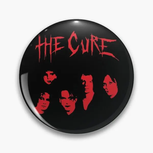 The Cure  Soft Button Pin Cartoon Jewelry Decor Hat Women Clothes Metal Creative Collar Cute Gift Badge Brooch Lover Fashion