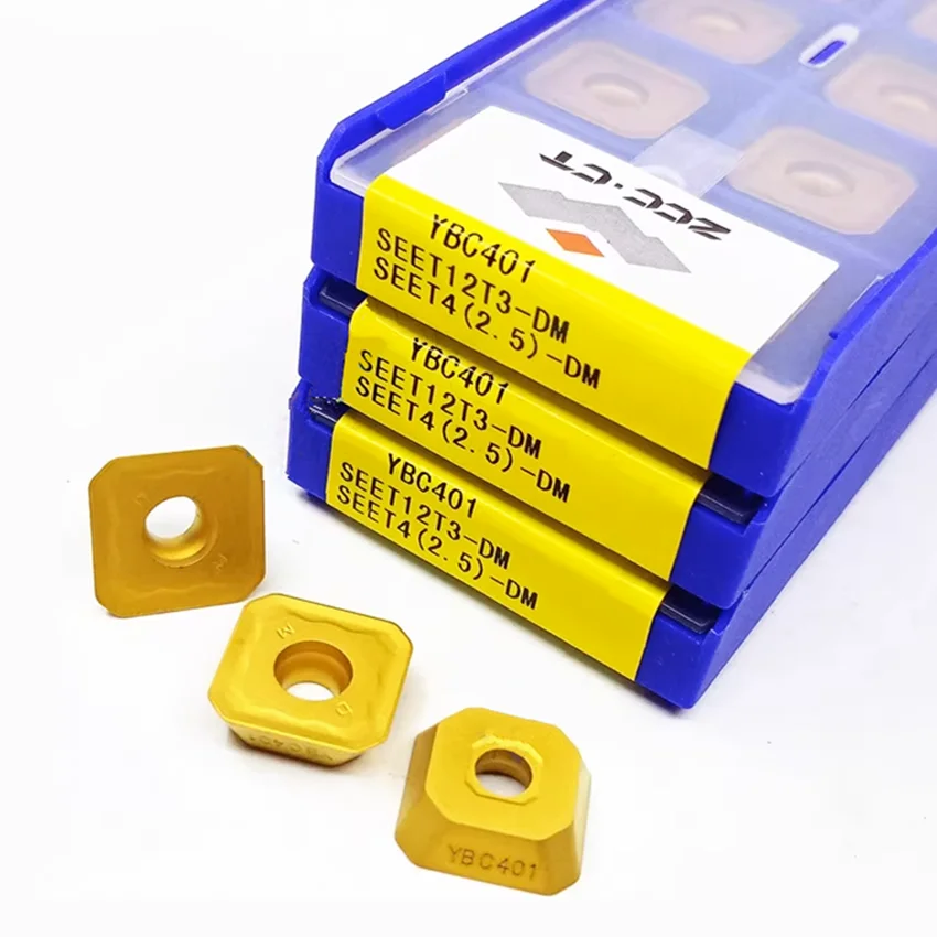 SEET12T3-DM ybc302/SEET12T3-DM ybc301/SEET12T3-DM ybc401 SEET12T3-DM seet42.5 zcc. ct cnc carboneto insere 10 pcs/box