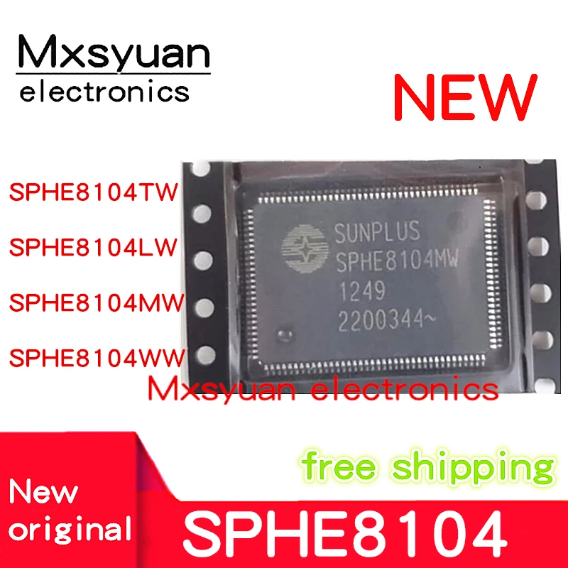 2PCS/LOT 100% New original SPHE8104WW SPHE8104MW SPHE8104LW SPHE8104TW QFP IC Chipset In Stock