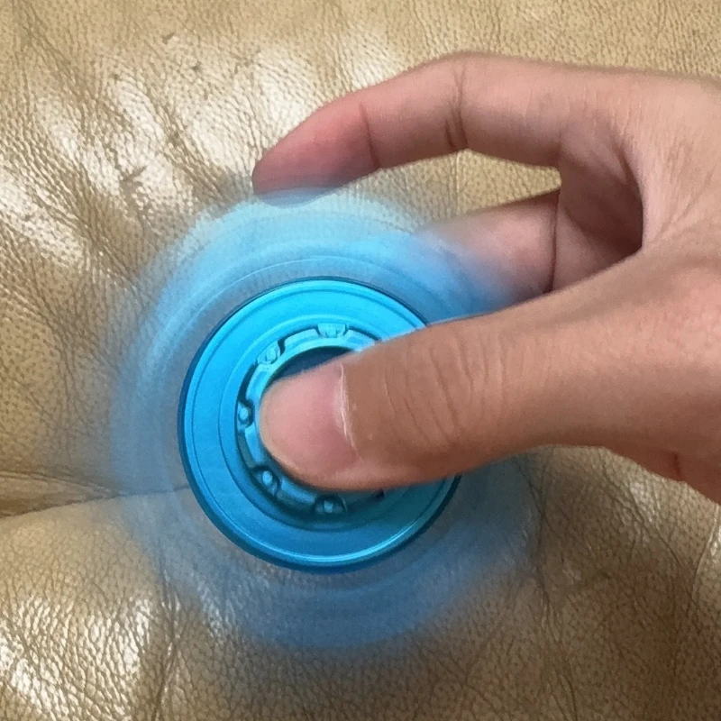 2.16''/5.6cm Mini ABS Plastic Mute Fidget Spinner Toy School Students,practitioners Anti Stress Pressure Resistant Toys Gift