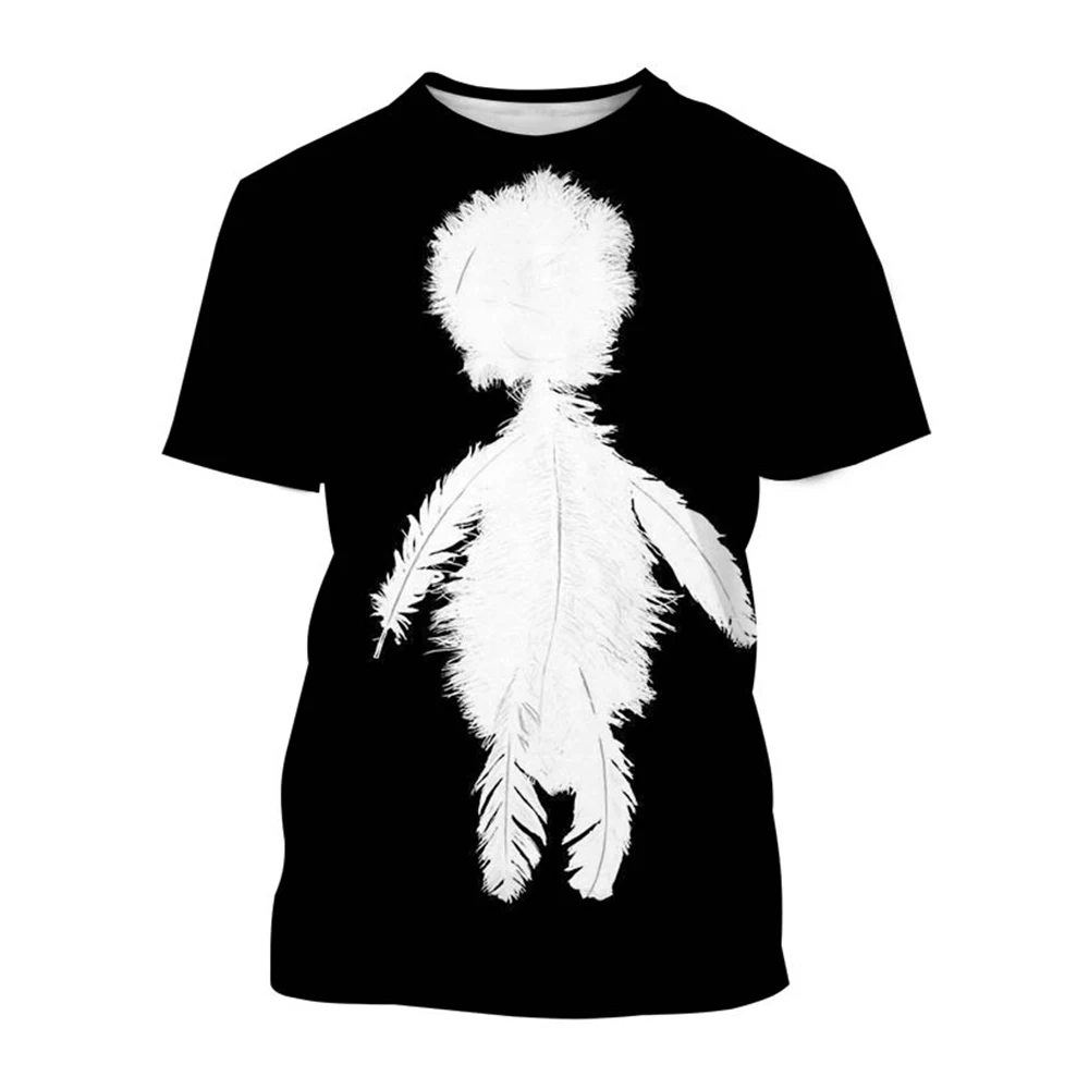 Summer Depeche Mode Play Angel T-shirt 3D print casual hip-hop street style fun cool short sleeved