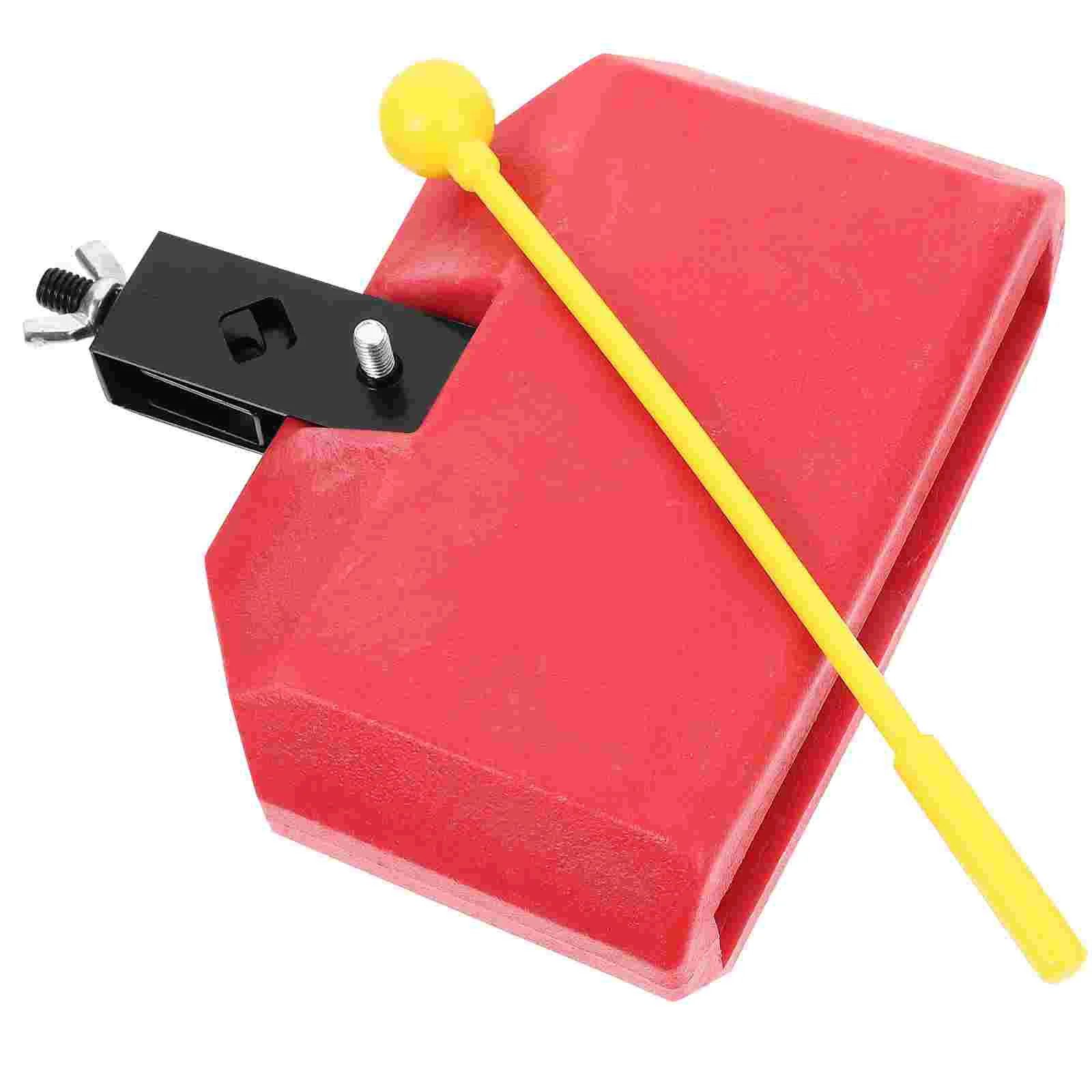 

Musical Instruments Drum Kit Accessories Latin Percussion Accessory Portable 165X152 CM Cow Bell Red