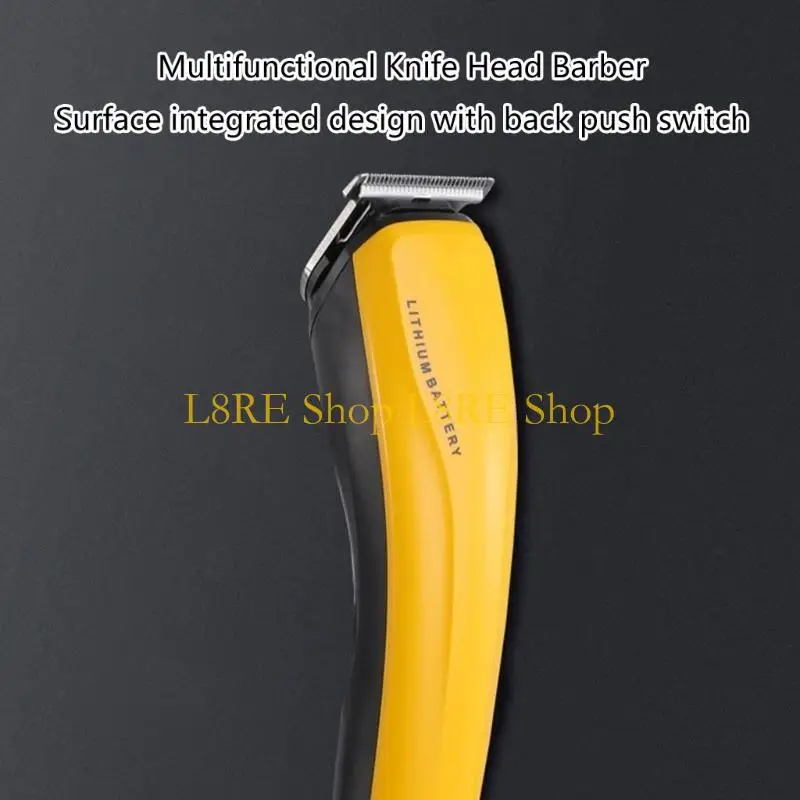 L8RE Efficienza per capelli efficiente taglialetta elettrica silenziosa taglio dei capelli in acciaio inossidabile per taglio