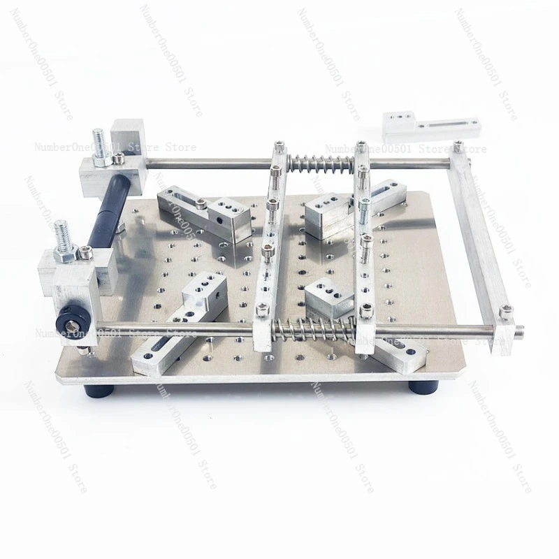 

Manual Mini SMT PCB Solder Paste Printing Table Stencil Screen Printer for Electronics DIY Repair Lab Workshop Use