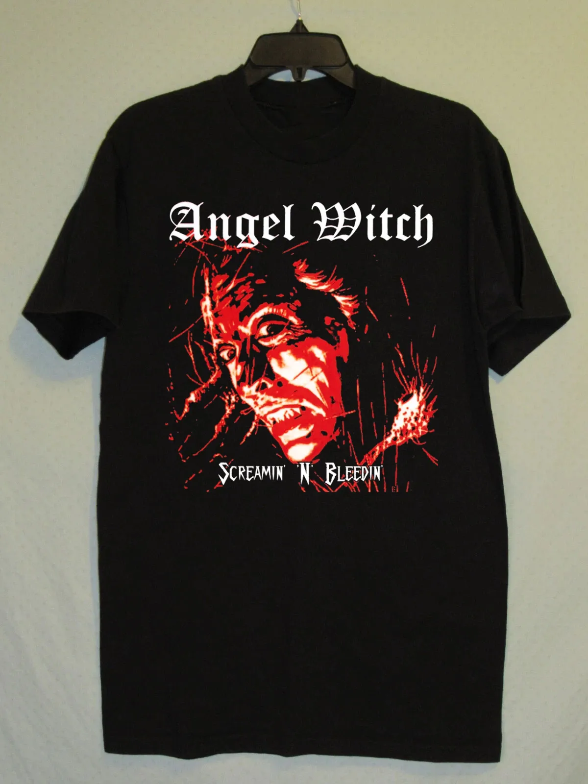 Angel Witch Screamin n Bleedin Album Shirt Unisex All Size LO385