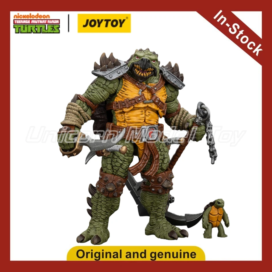 

【UA】In Stock Original JOYTOY TMNT-Tokka 1/18 Action Figures Anime Models Toys Gifts Collection Ornaments