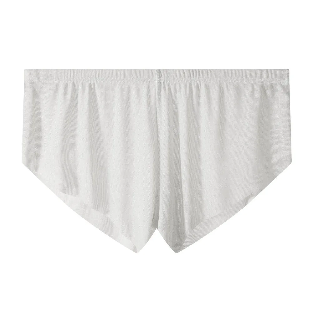 Underpants Men Seamless Boxer Briefs Transparent Traceless Mesh Shorts Boxers Quick Dry Mesh Thin Underwear for Men Daily