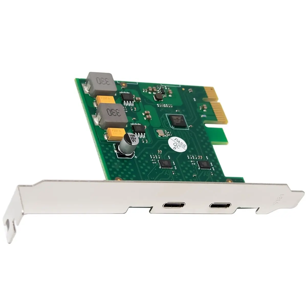 NEW FACTORY~USB3.0 PCI-E Expansion Card USB-C Gen1 HUB Adapter Card 5.0Gbps FL1100 Chip Power-Free view 4