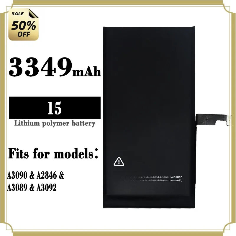 High-quality A3090/A2846 for IPhone15 Mobile Phone Battery High Quality High Capacity Battery Replacement Bateria Grade
