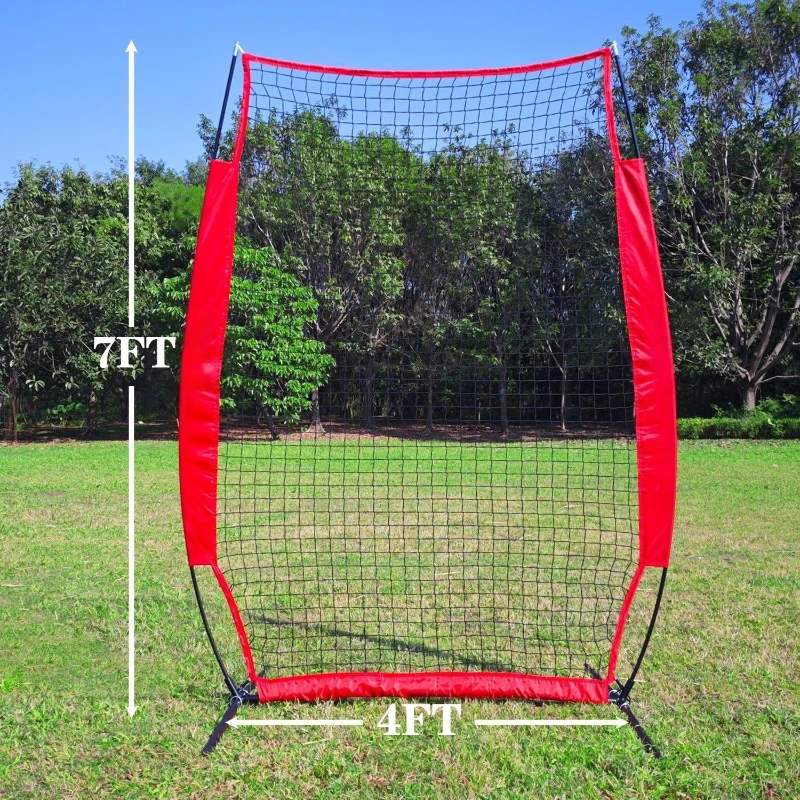 Professional Baseball Rebound Net Beginners Practice Baseball Net Outdoors Training Baseballs Nets Portable Sports Equipment