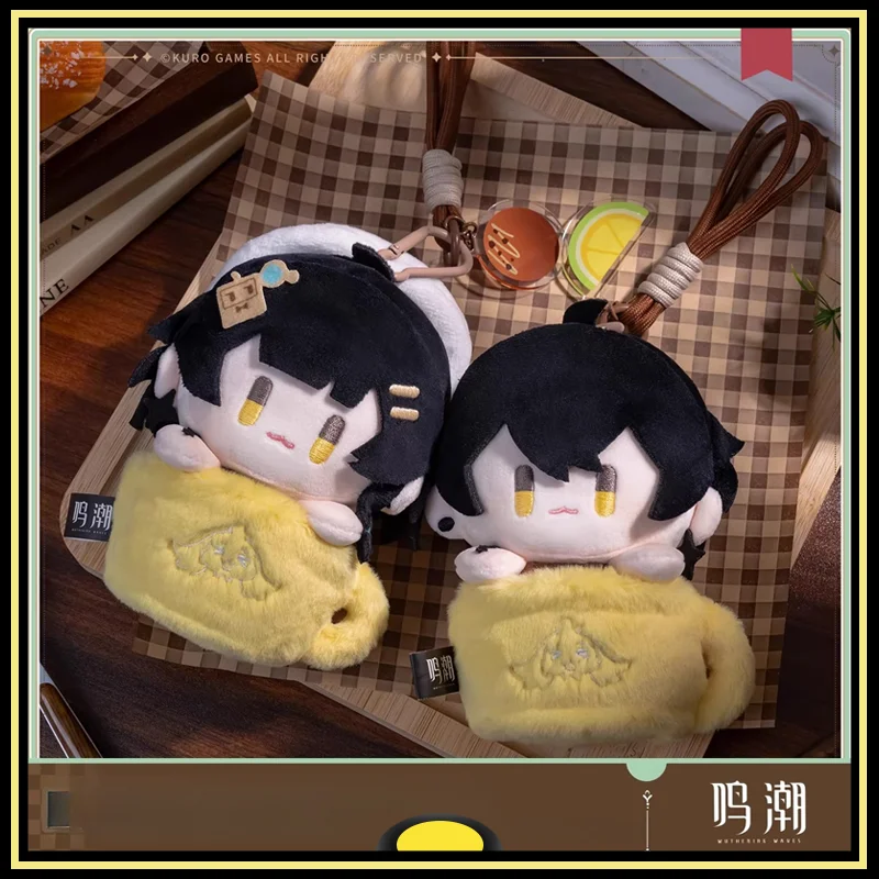 

Wuthering Waves Peripheral Products Coffee Cup Rover Cute Q-version Doll Keychain Collecting Dolls Fashion Girl Gift Original