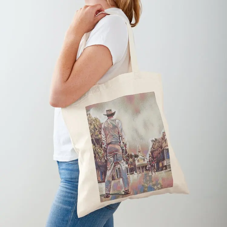 Gunsmoke Tote Bag hand bags tote bag screen Canvas bag bags woman 2025