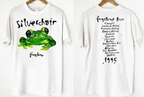 Silverchair Frogstomp Tour 1995 T-Shirt Vintage Size S-3XL Concert 90s Promo