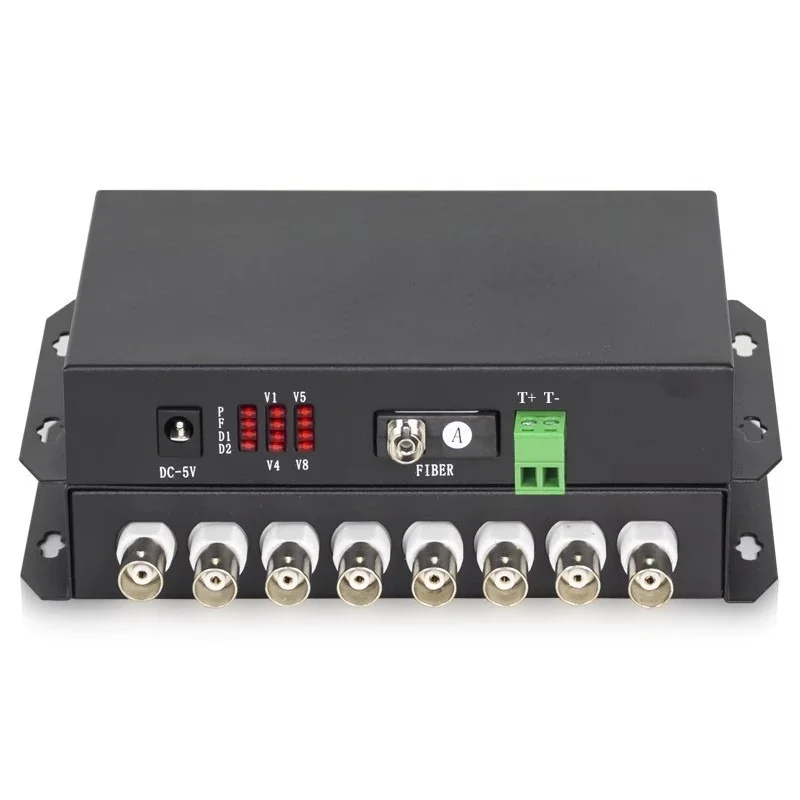 

Analog digital video optical transceiver 1 2 4 8 16 channel optical transceiver supports