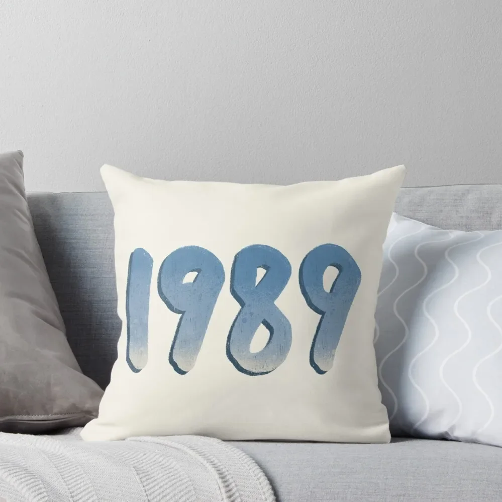 

1989 Throw Pillow pillow pillowcase Pillow Cases Decorative home decor items Pillowcases For Pillows