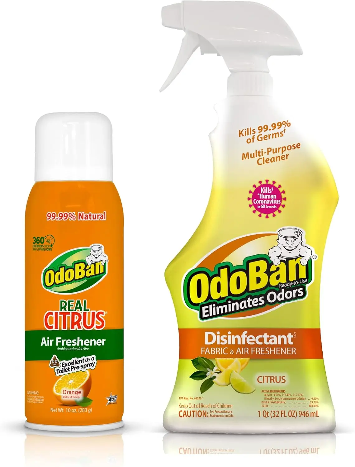 

Освежитель воздуха с натуральным цитрусовым ароматом апельсина, 360-градусное непрерывное распыление, 10 унций, многофункциональный