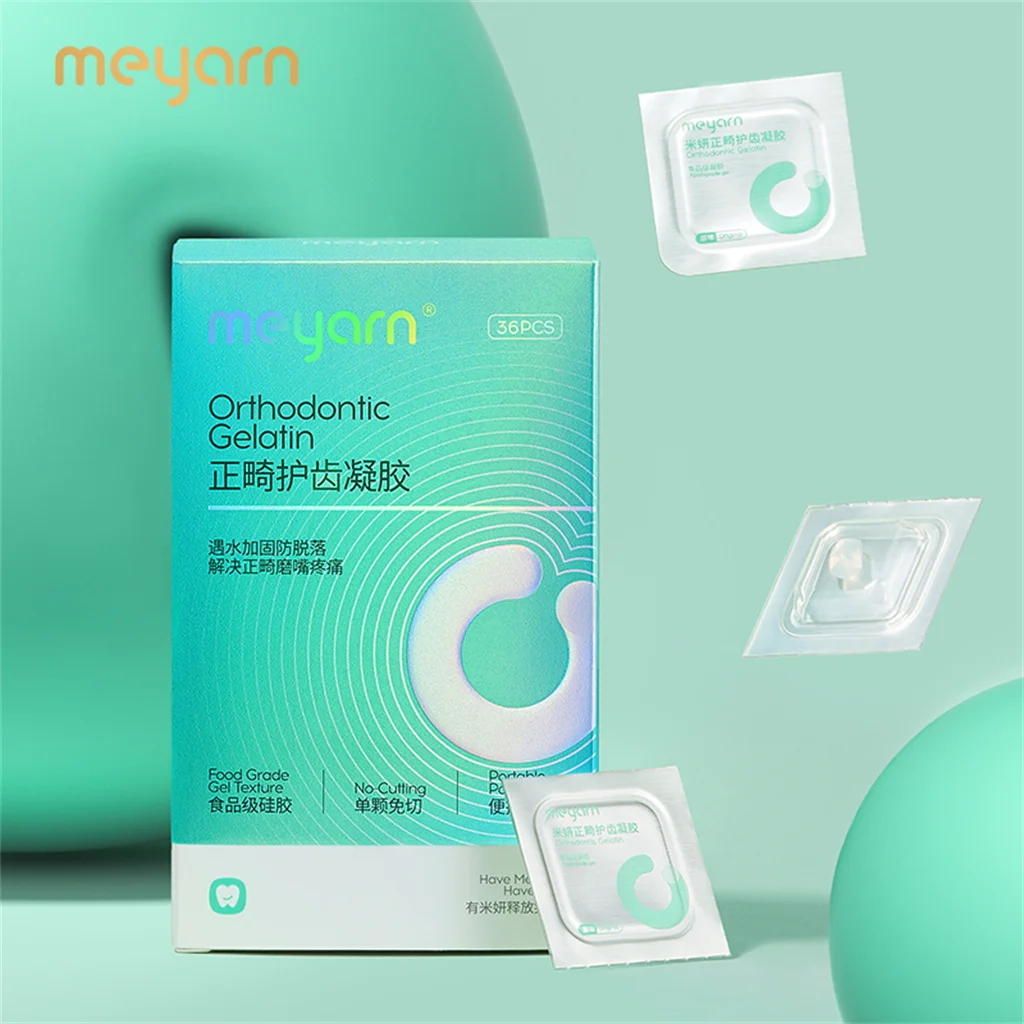 

Orthodontic Mouth Guard Gel Protect Against Mucosal Damage Caused By Oral Treatment Accessories Such As Brackets And Bone Screws