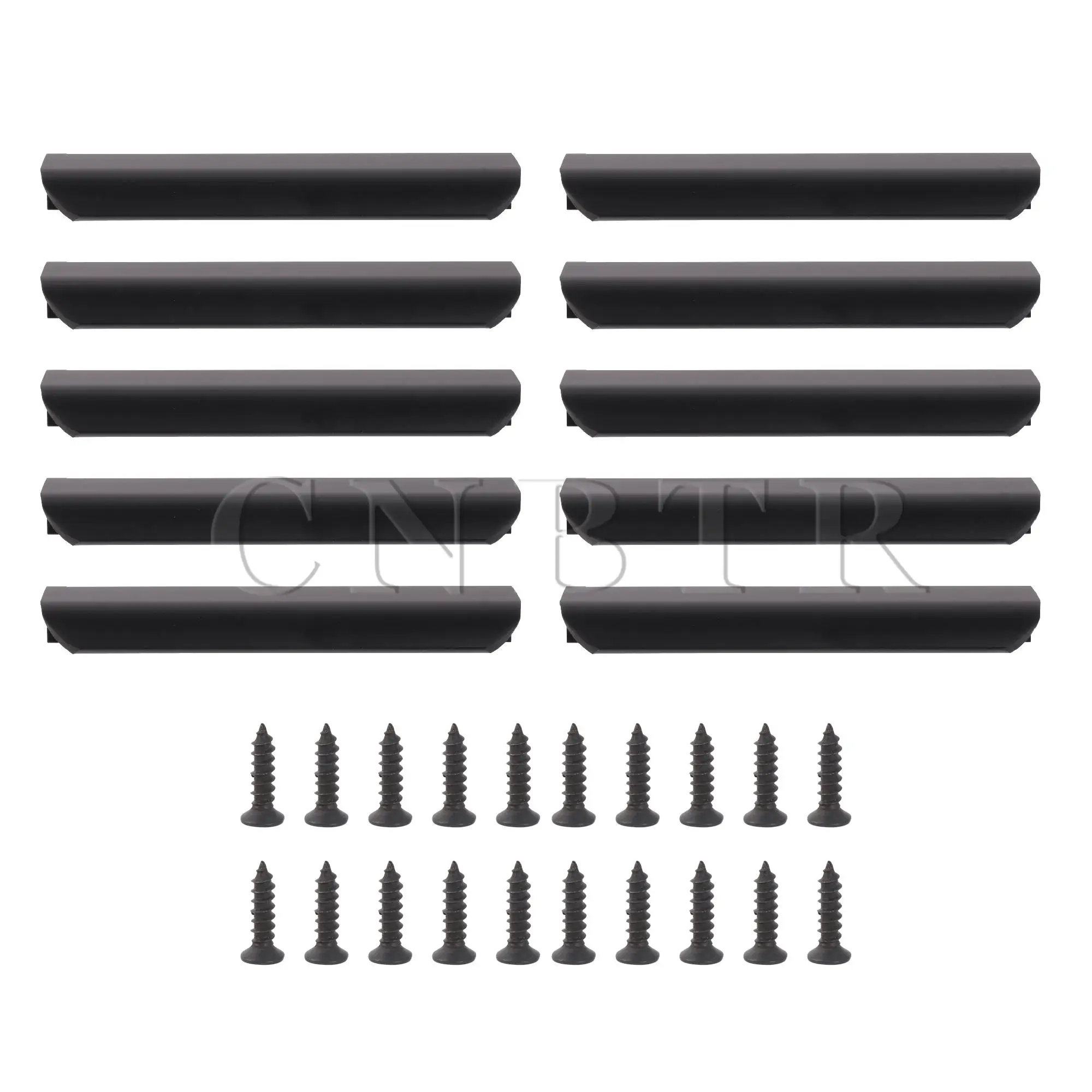 CNBTR, 10 шт., ручки для шкафов, кухонное оборудование, длина 120 мм, Длина 96 мм, от центра до центра CNBTR, 10 шт., ручки для шкафов, кухонное оборудование, длина 120 мм, Длина 96 мм, от центра до центра