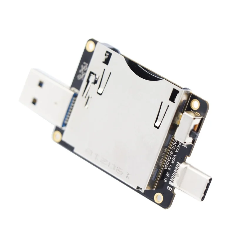 Card Reader USB3.1 TYPE C 10Gbps Support 2TB Dual Interface Ultrafast Transmission PH86A CFE Card Reader