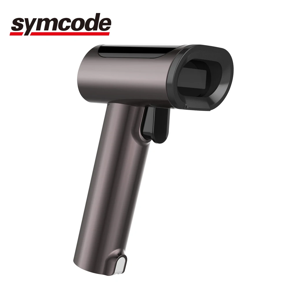 New Wireless 2D Barcode Scanner Charge Stand Red Wine Stock All 1D 2D Bar Code and Screen Code USB + 2.4g+bluetooth Wireless