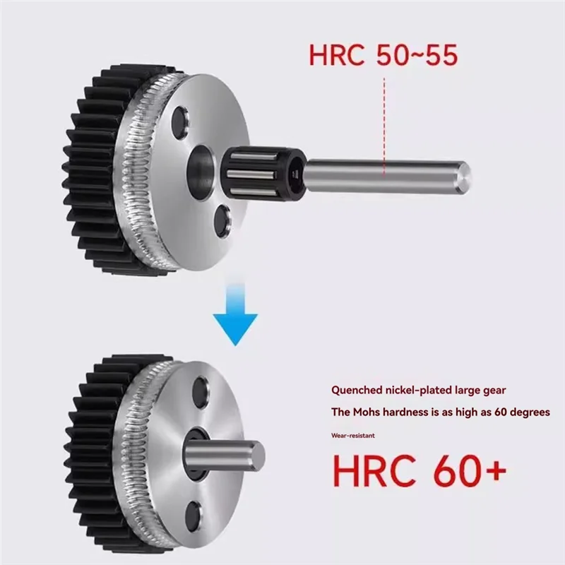 

Высокоскоростной двигатель, аксессуары для 3D-принтеров, цельнометаллический экструдер HGX-LITE с комплектом редуктора из закаленной стали