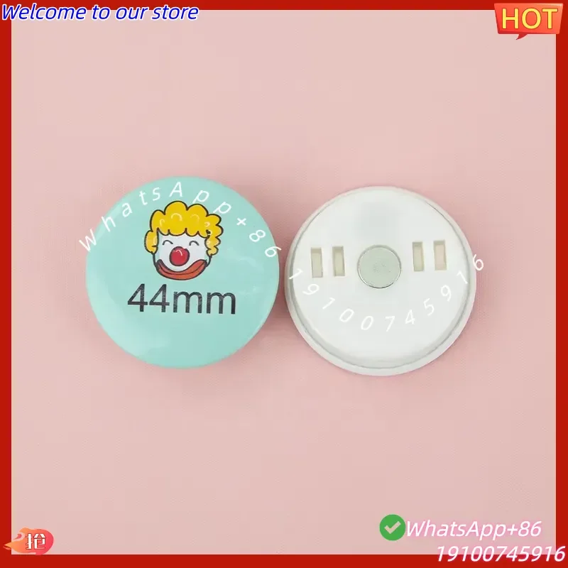 2026 Hotsale Factory Price DIY Pin Clip Button with Magnet Magnetic Clip Button Magnetic Memo Button