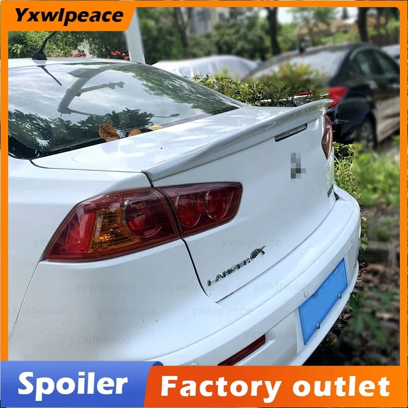 

Неокрашенный задний спойлер из АБС-пластика для Mitsubishi Lancer EX Evo 2008 -2015, автозапчасти, аксессуары