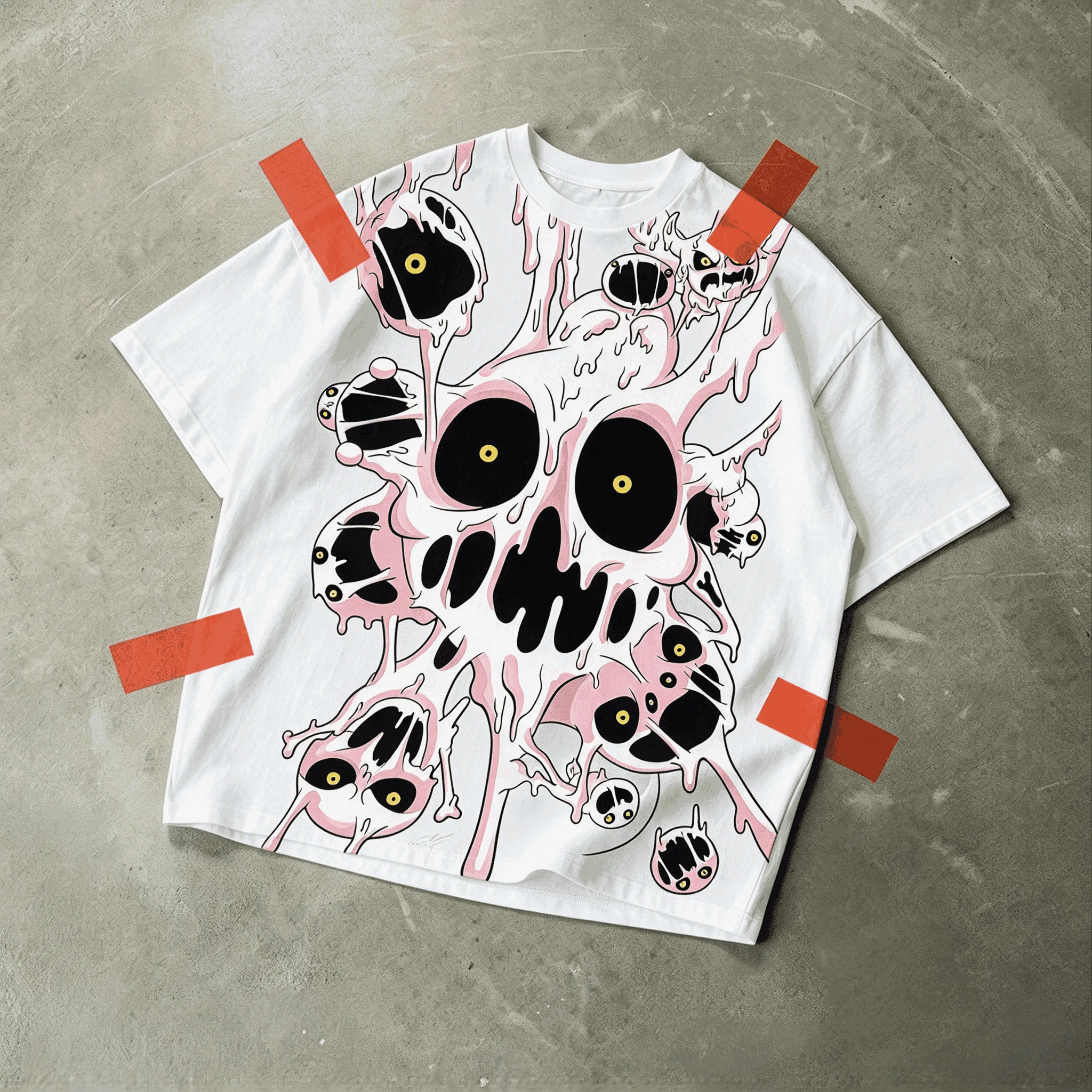 The Binding of Isaac Indie Streetwear Trendy Cotton Oversized Unisex Vintage Loose Breathable soft Print T-shirts for Men Women