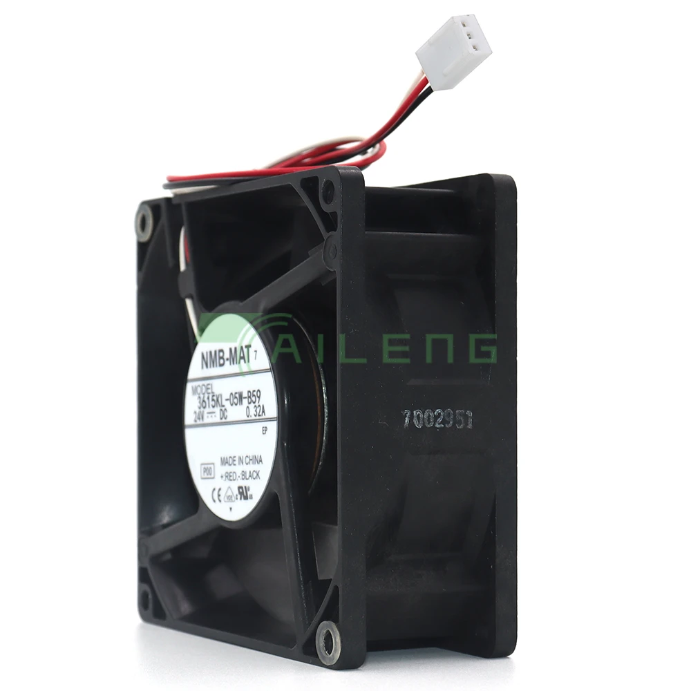 For NMB 9038 9238 3615kl-05w-b59 DC 24v 0.32a 3 line 9cm 90mm cooling fan