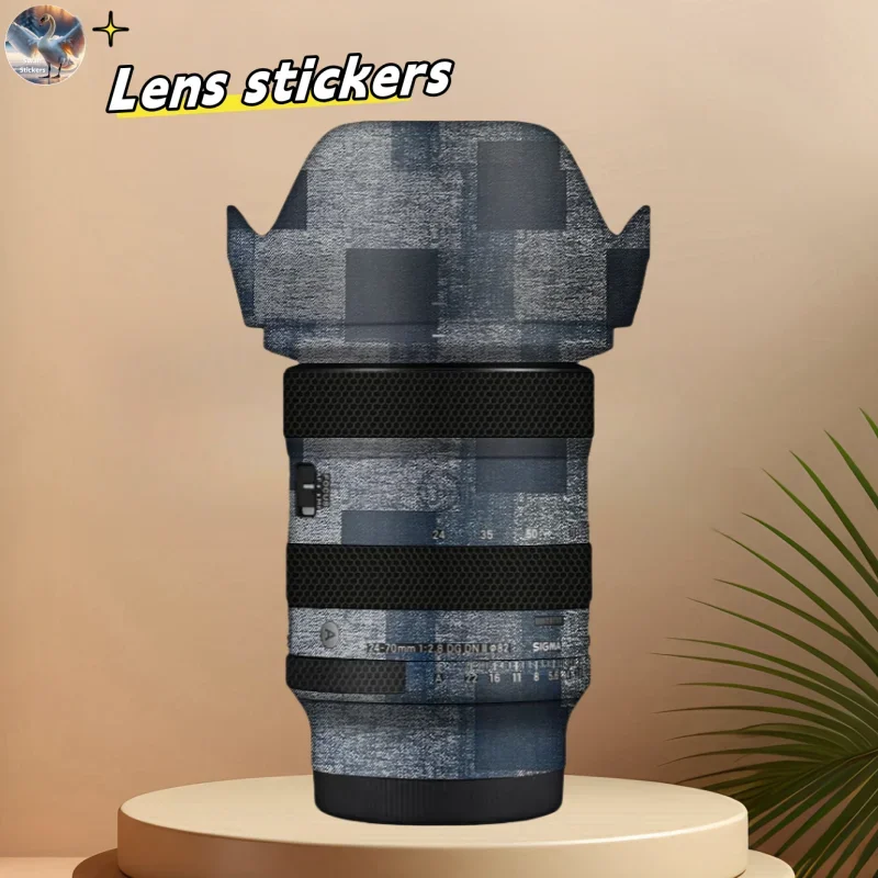 for Sigma 24-70F2.8 DGII Camera Lens stickers, precision cut wear-resistant protective film, DIY skin
