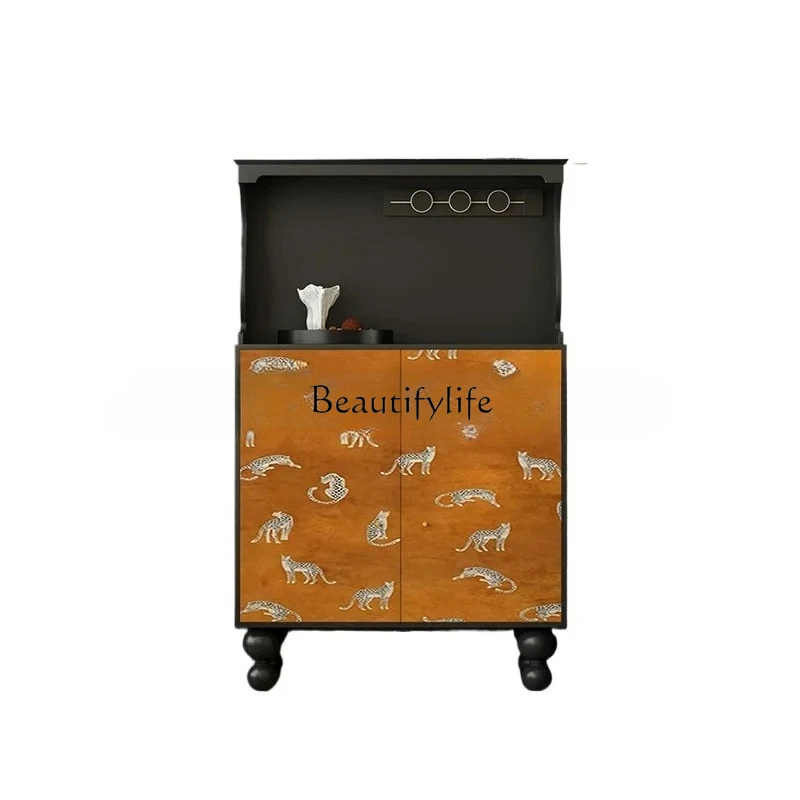 

Small Apartment Home Wall Integrated Coffee Machine Multi-Function Locker