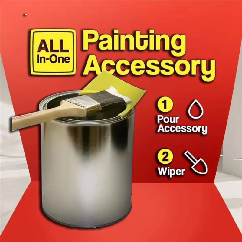 ABKY-For Paint Can Container Compact Easy Installation Paint Can Pourer Paint Can Spout Pour Accessory