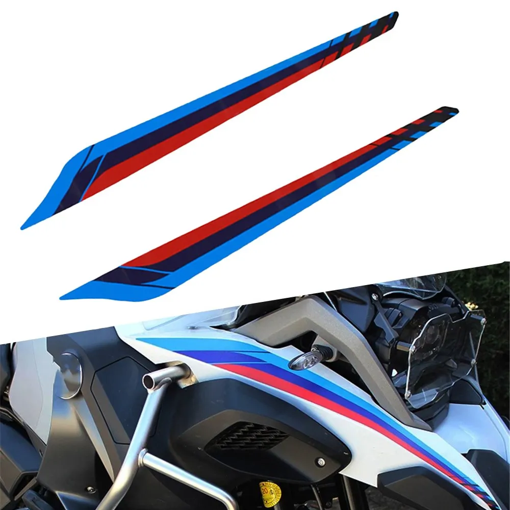 

Suitable for BMW R1250GS/ADV Modified Beak Stickers Front Fairing Stickers Head Decals Reflective Stickers Fairing Stickers