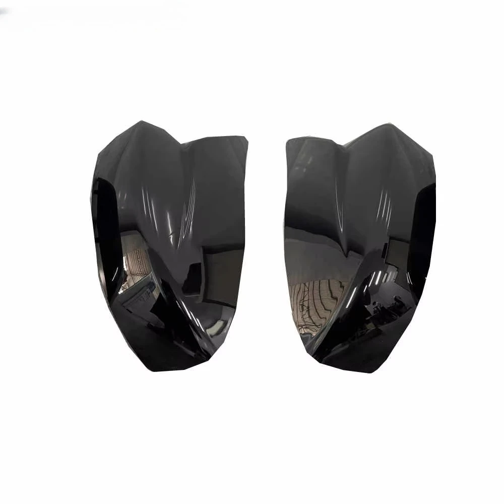 

High Quality Black Glossy Rearview Mirror Cover With Cow Horn Style Suitable For Infiniti G37 Rearview Mirror Cover