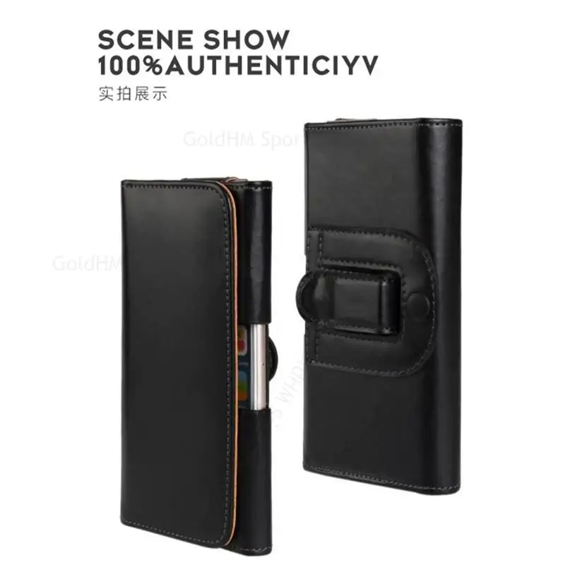 Magnetic Flip Pouch Leather Phone Case For Vodafone Smart V10 N10 E9 X9 V8 N9 Turbo 7 Ultra 6 4 Max Mini Belt Holster Waist Bag