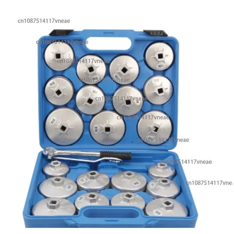 Multiple Size 23Piece Oil Filter Wrench Set Hand Remover Tool Suitable  Maintenance Engine Service