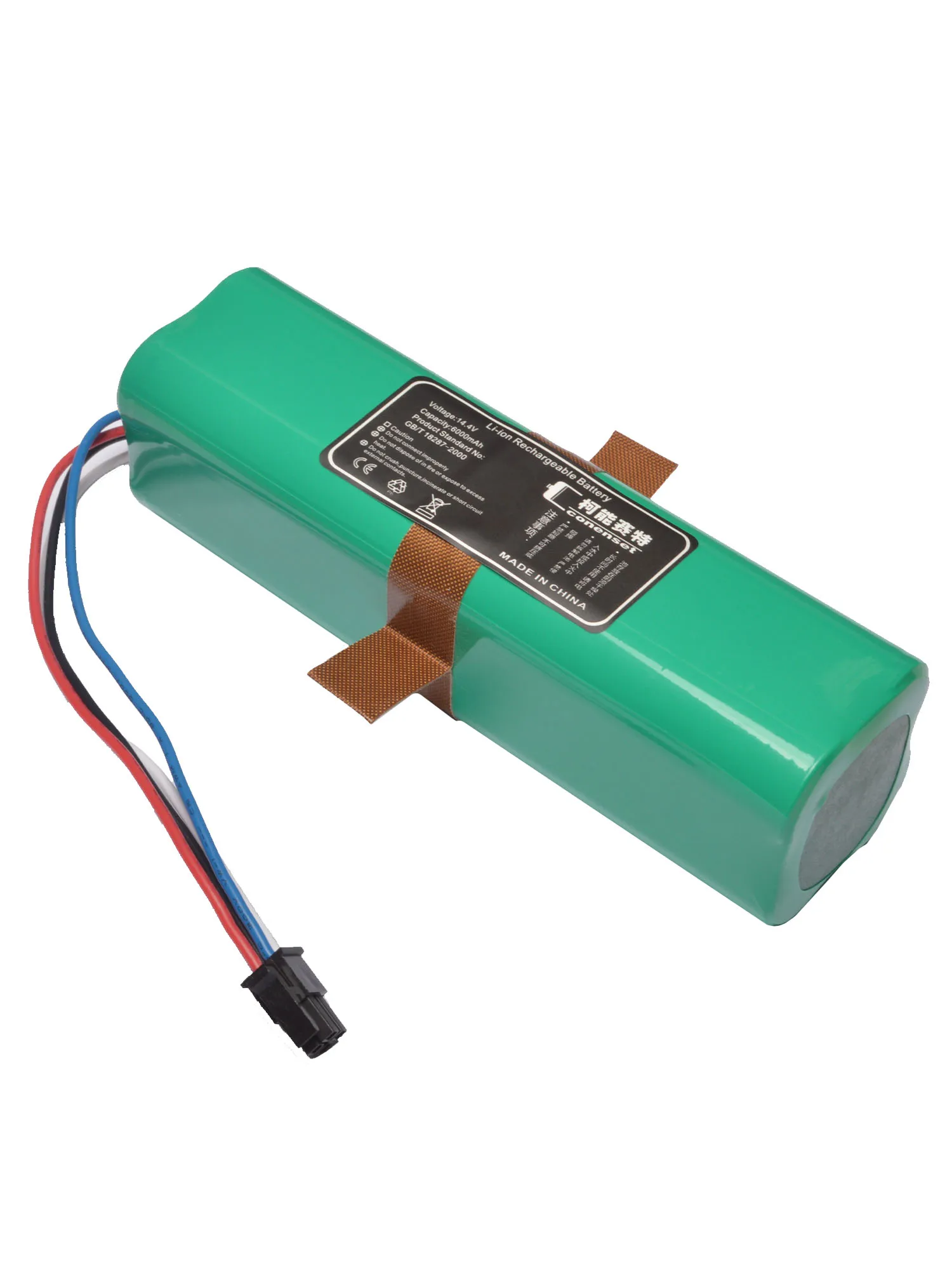 Batería de repuesto de 6000mAh y 14,4 V para Midea M7 M71 M7Pro M7young M7Max I10 W11 S8 S8 + piezas de accesorios de Robot aspirador