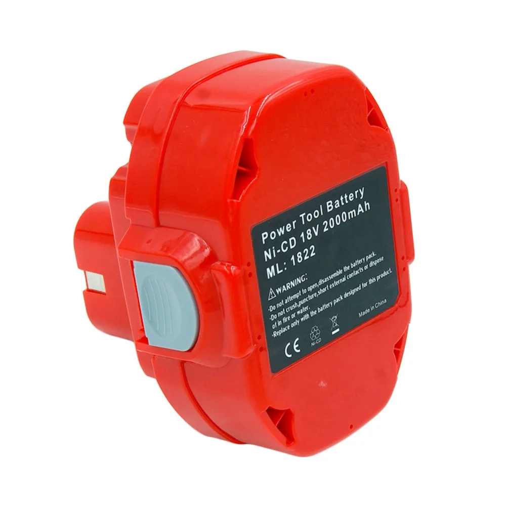 18V 2000mAh Ni-CD substituição da bateria recarregável para Makita Ferramentas Elétricas Brocas sem fio PA18 1822 1823 1833 1834 1835