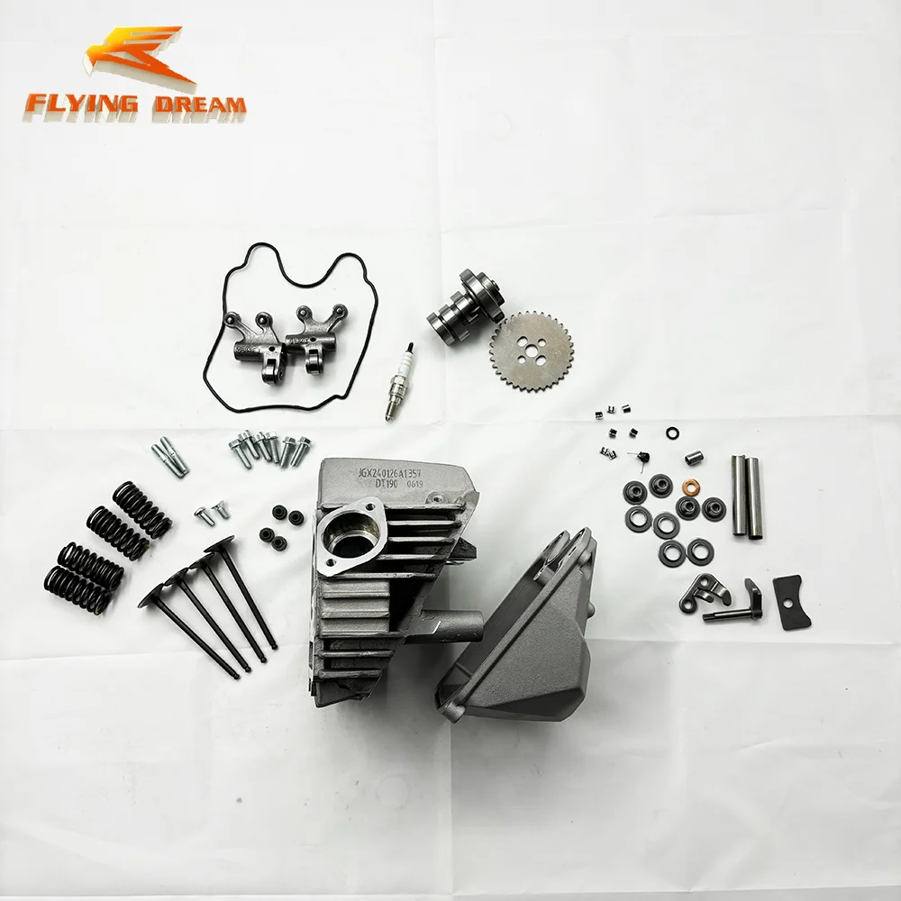 Original Daytona Motorcycle Cylinder Head Assembly For DT190 FSM Daytona FSM 190cc DT190 4-Valve MCC90032 Anima