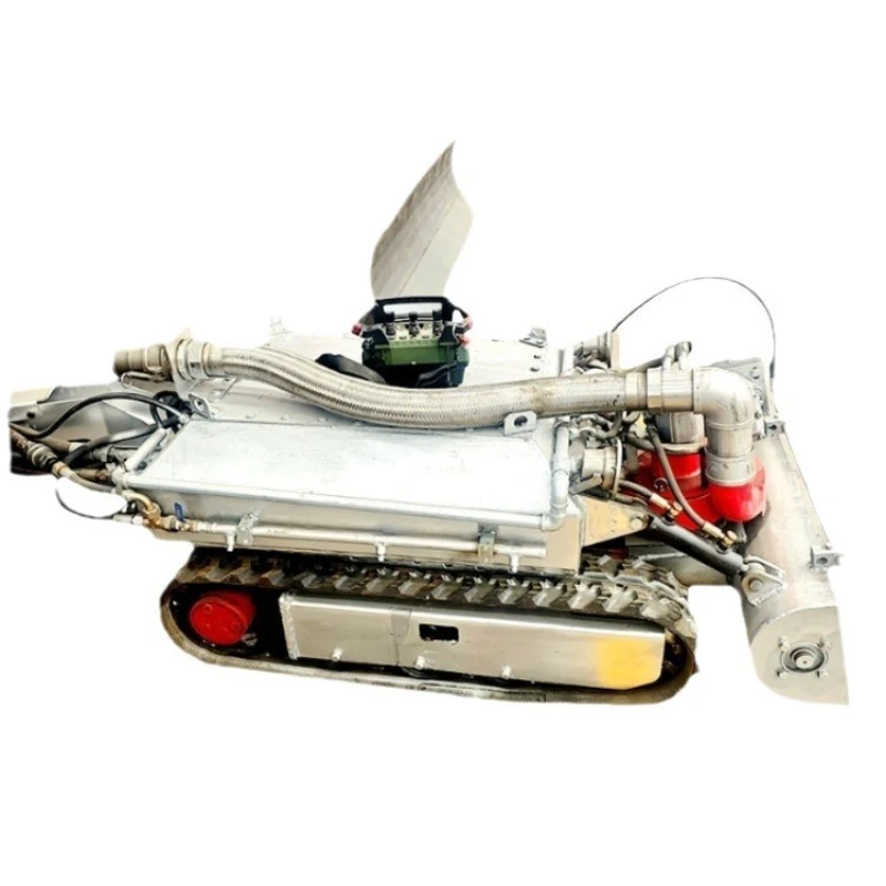 Pond underwater crawler intelligent dredging robot, river management remote control dredging robot