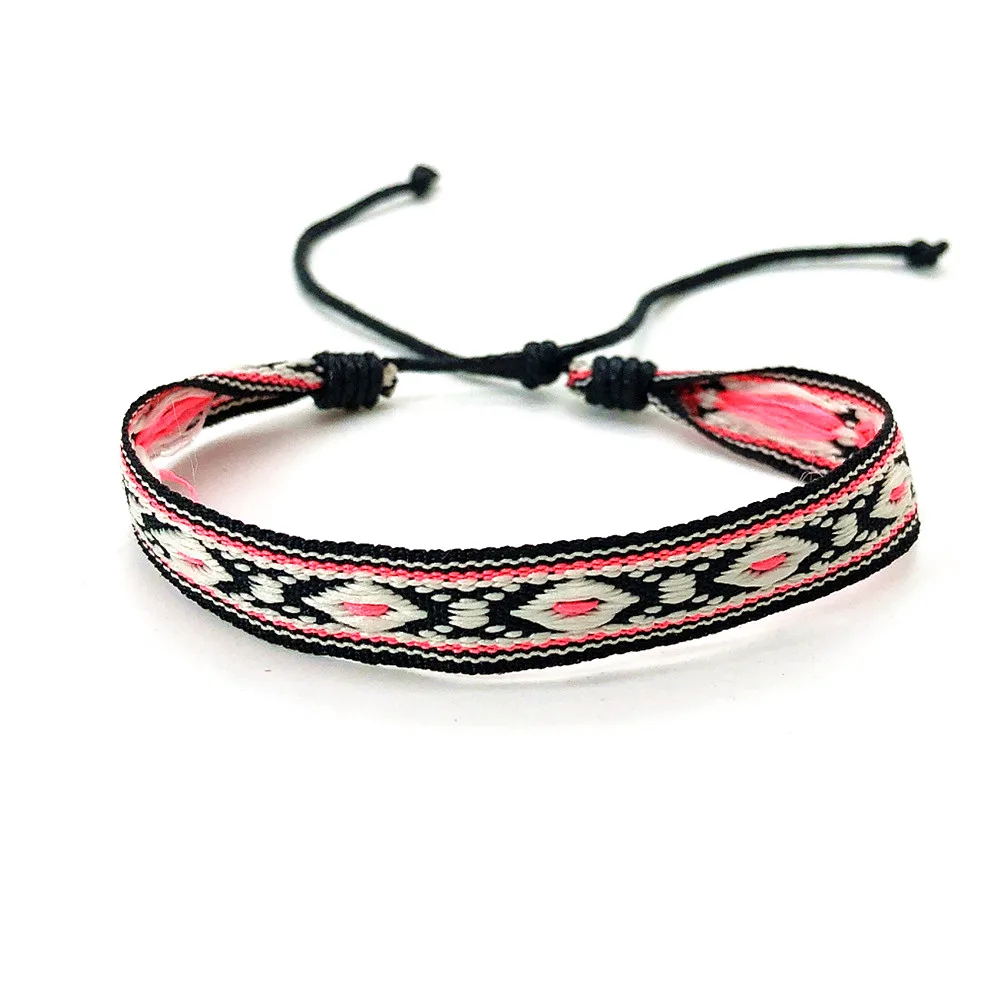 New arrival Boho Bohemia Weaved Man Bracelet for Women Ethnic Friendship Rope Wrap Bracelets &Bangles Jewelry Wholesale Dropship