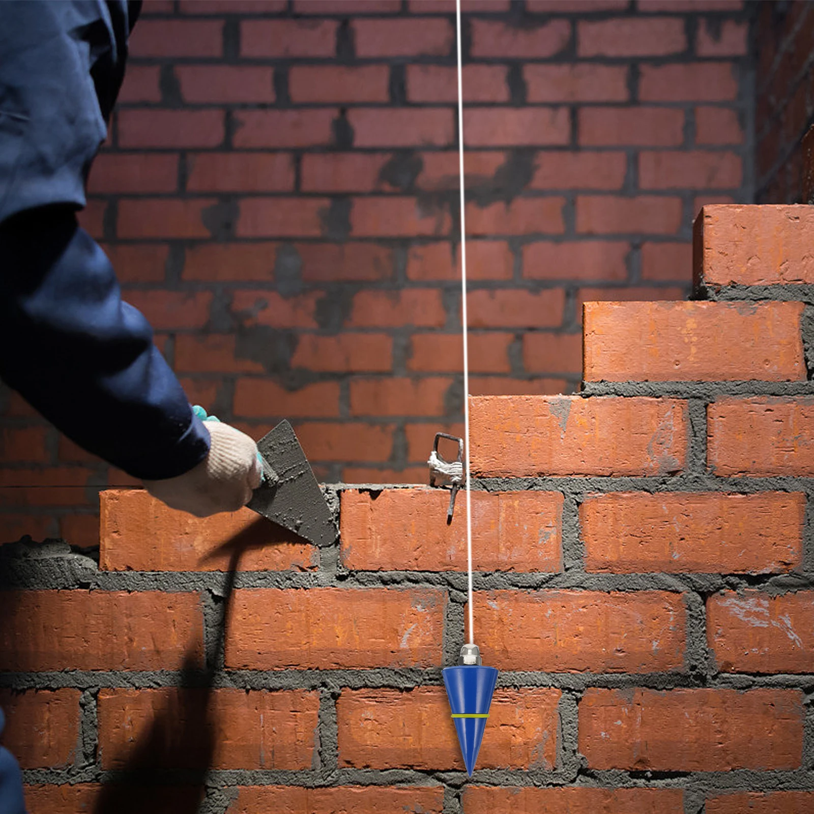 

300g Professional Plumb Bob Vertical Measuring Tool Precision Machined Building Foundation Level Detection Plumb Bob