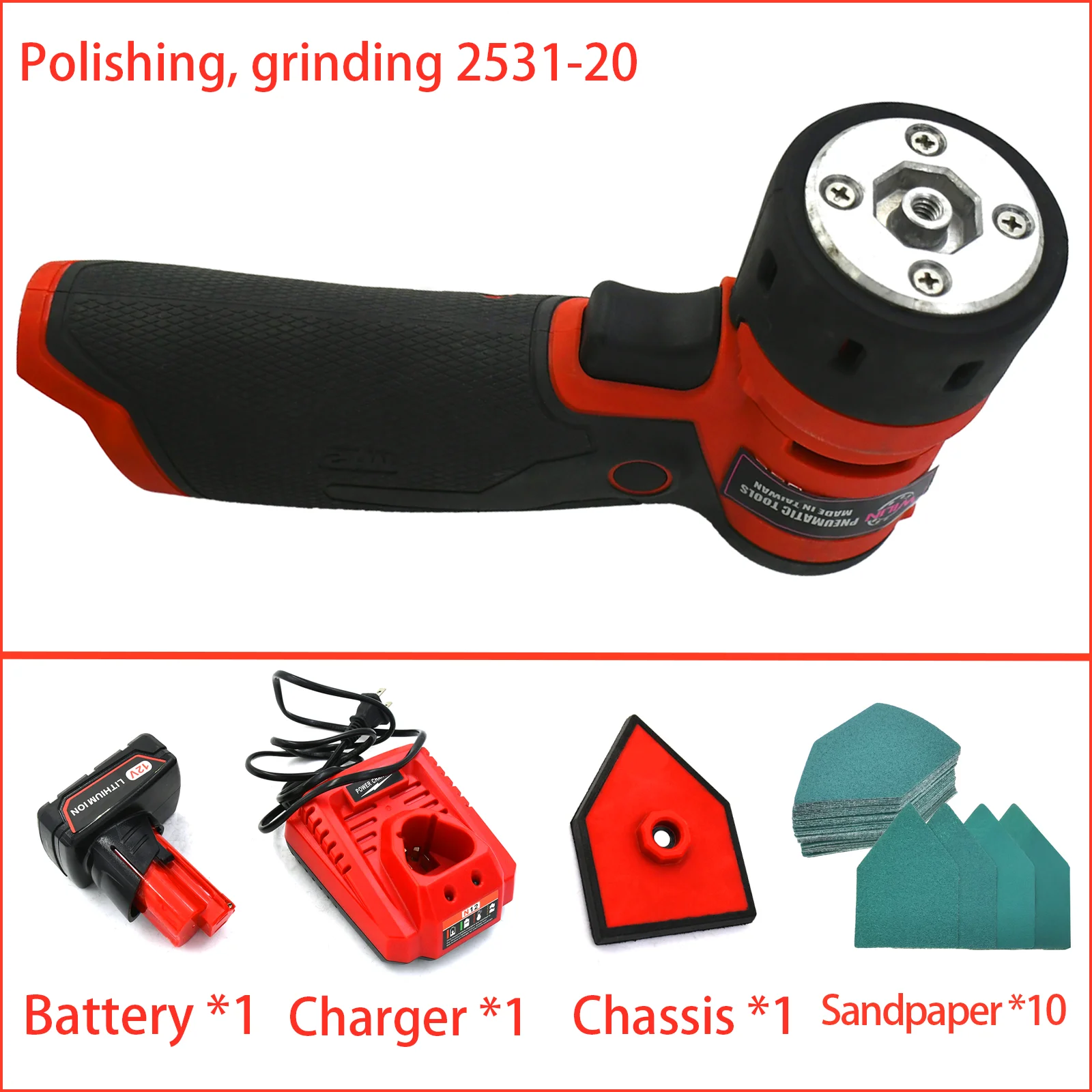 

For Milwaukee M18 Battery Brushless Multi-Angle Grinder Sander 0-8500 RPM M12 FDSS Save Money No Battery Charger